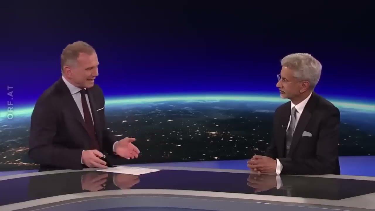 Heated Debate | DR S Jaishankar | Interview to Austrian  broadcaster ORF