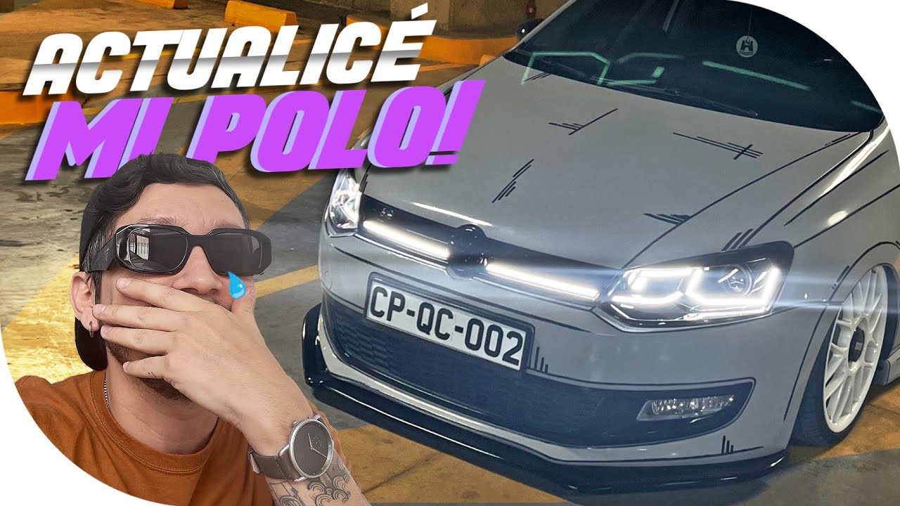 UNA LOCURA PARRILLA Y FAROS PERSONALIZADOS, LEDS DRL MUY POTENTES! @CesarFlowers  #polonorte #CF