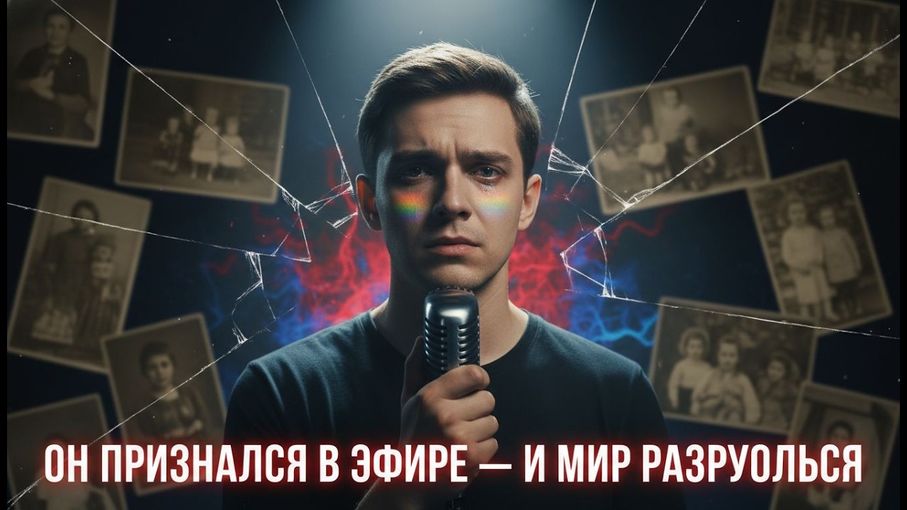 ОН ПРИЗНАЛСЯ В ГЕЙ-ОРИЕНТАЦИИ НА ТЕЛЕВИДЕНИИ — СЕМЬЯ ОТВЕРНУЛАСЬ НАВСЕГДА