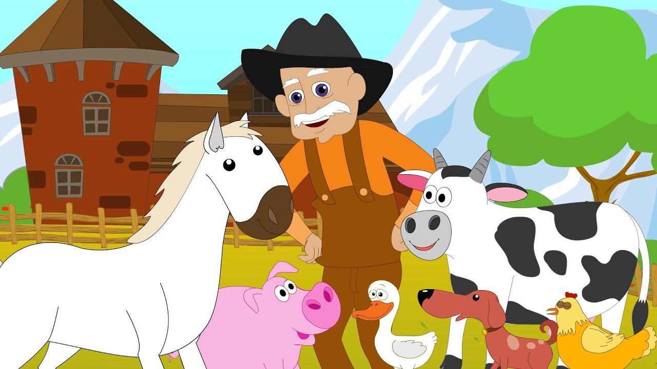 Old Macdonald had a Farm | Kids Tv Nursery Rhymes | Cartoon Videos For Children | Rhymes by Kids Tv