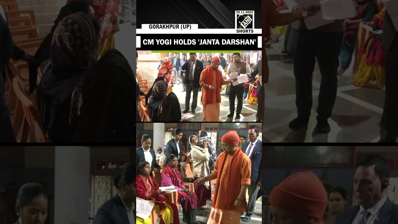 Yogi Adityanath listens to public grievances at Gorakhnath Temple&rsquo;s &lsquo;Janta Darshan&rsquo;