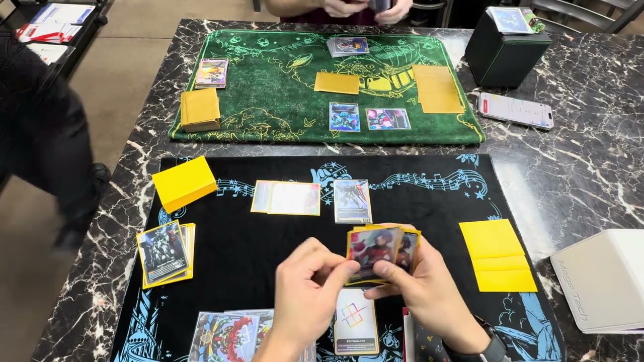 (GD02) RW Justice Burn vs BP Aggro - Gundam Locals POV