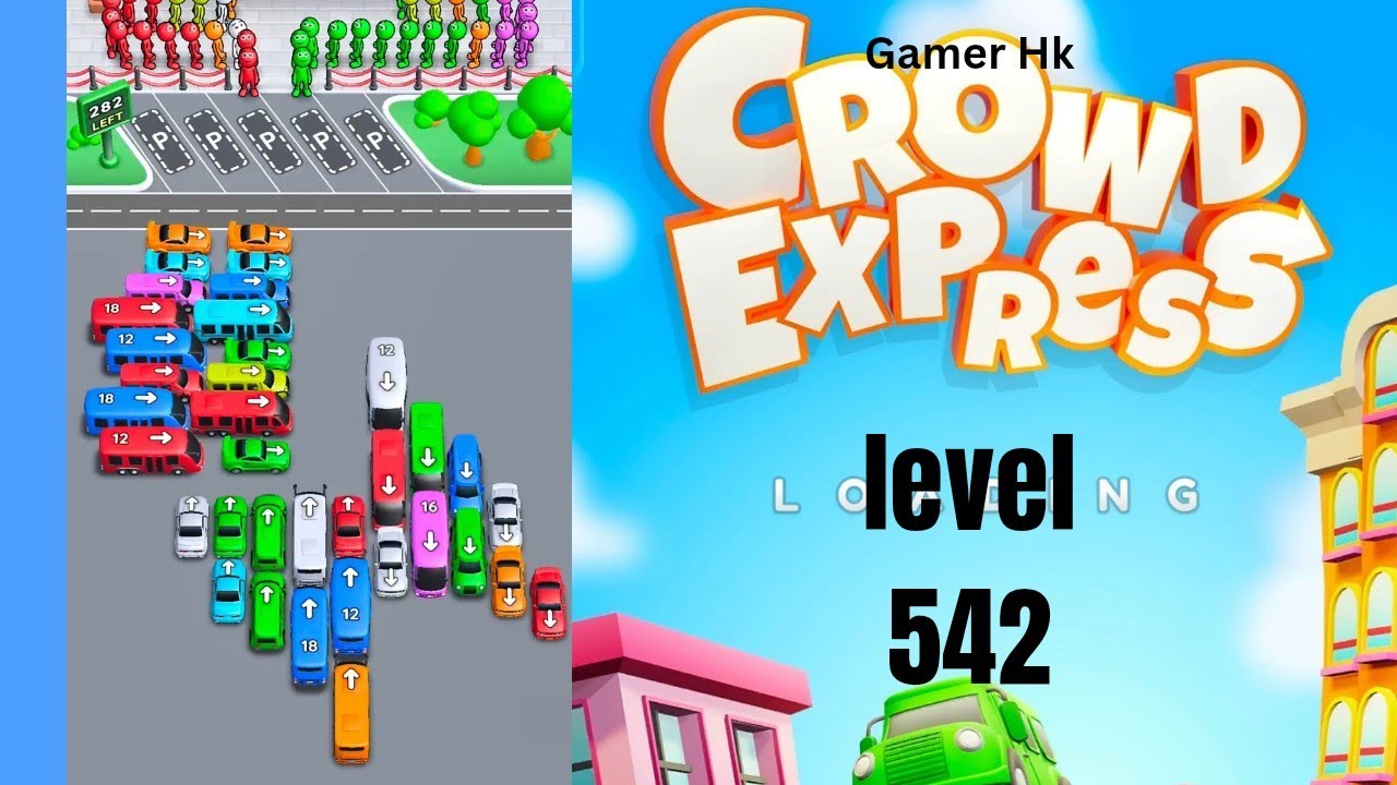 Crowd Express level 542 Walkthrough Solution 