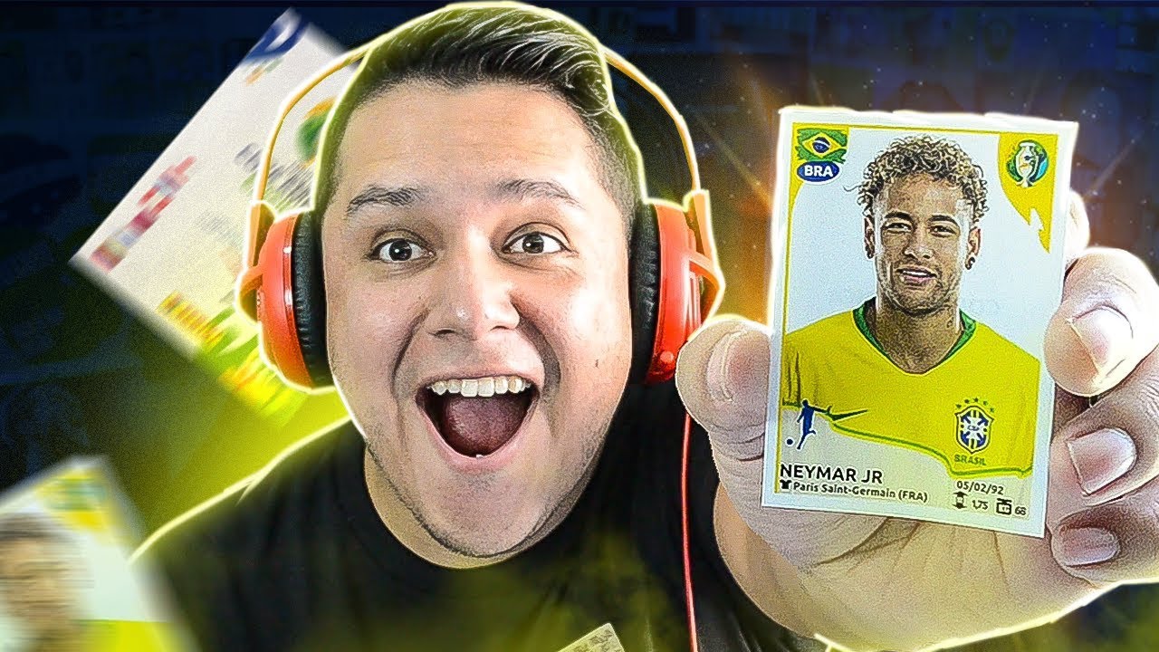 NEYMAR FINALMENTE VEIO!! Álbum DE FIGURINHAS Da Copa América 2019