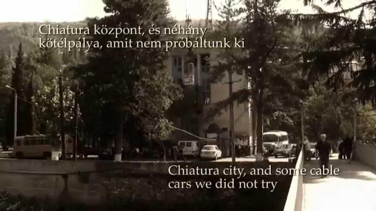 Chiatura - the city of cable cars