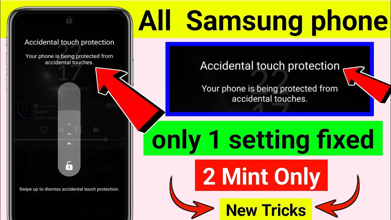 accidental touch protection samsung solution🔥 | accidental touch protection samsung problem | 2025