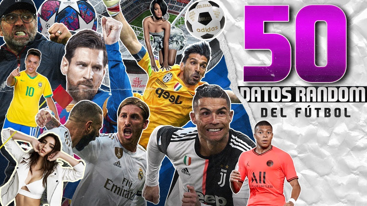 50 DATOS RANDOM del FÚTBOL | ¿Cuántos te sabes?
