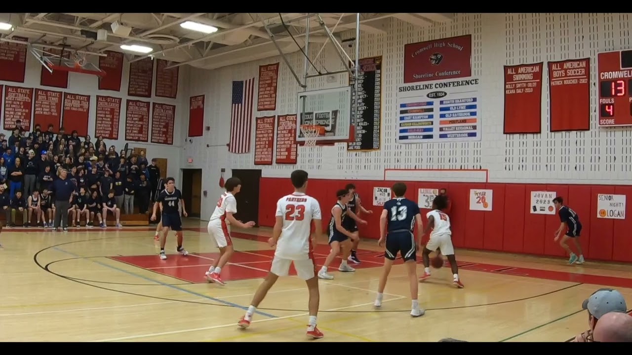 Cromwell vs  Morgan Senior Night