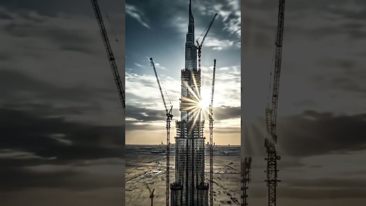 BURJ KHALIFA: The World&rsquo;s Tallest Engineering Marvel | 64-Second AI Timelapse