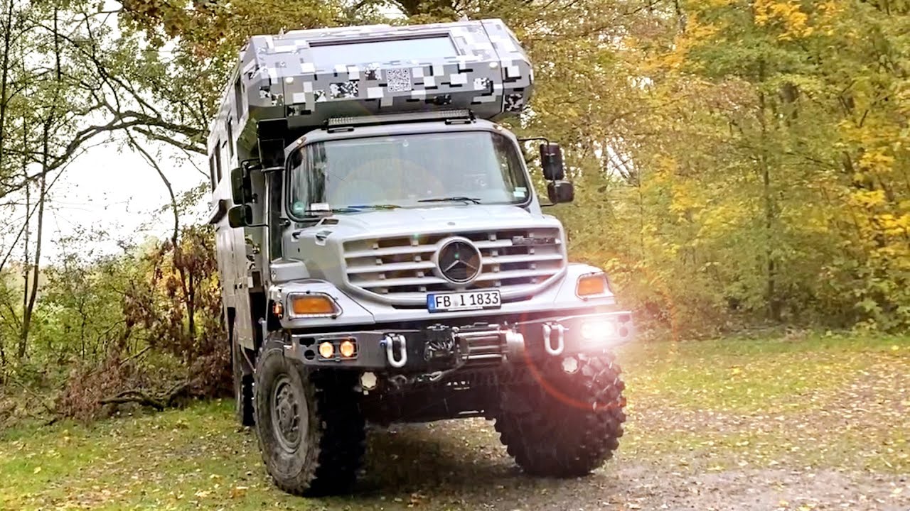Mercedes Zetros EXMO fährt durch den Osten, DashCam Romantik #exmo #zetros