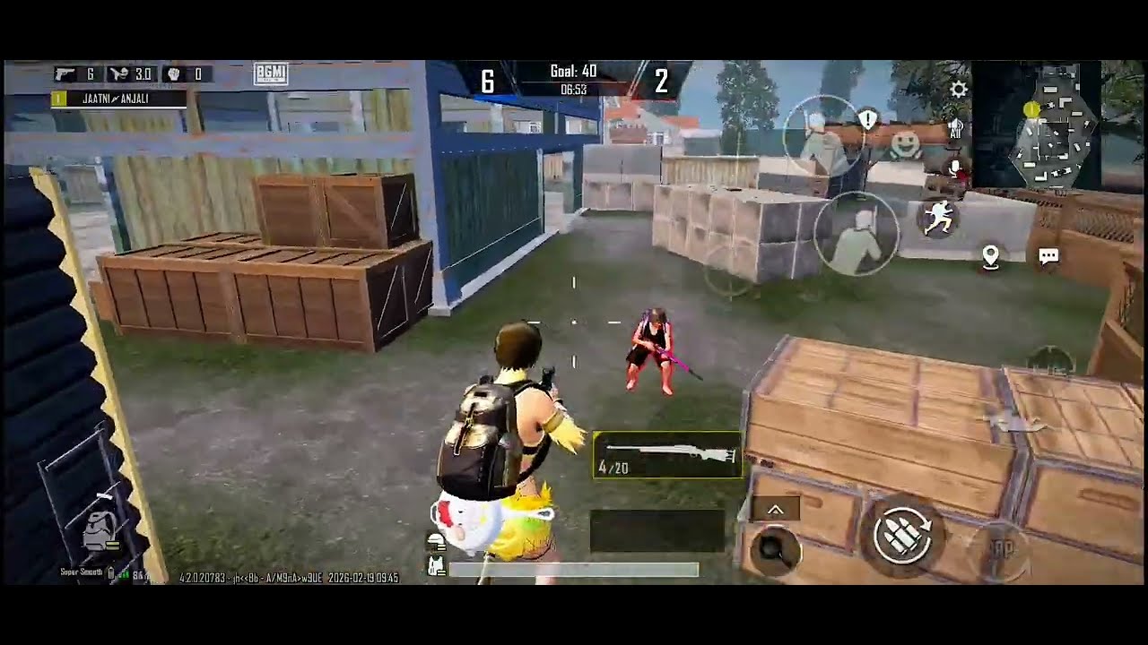 Yes, I am noob girl 🥺🐣But daily 1v1 challenge in PUBG BGMI 😎🔥M24 only 💀Support plz  comment your UID