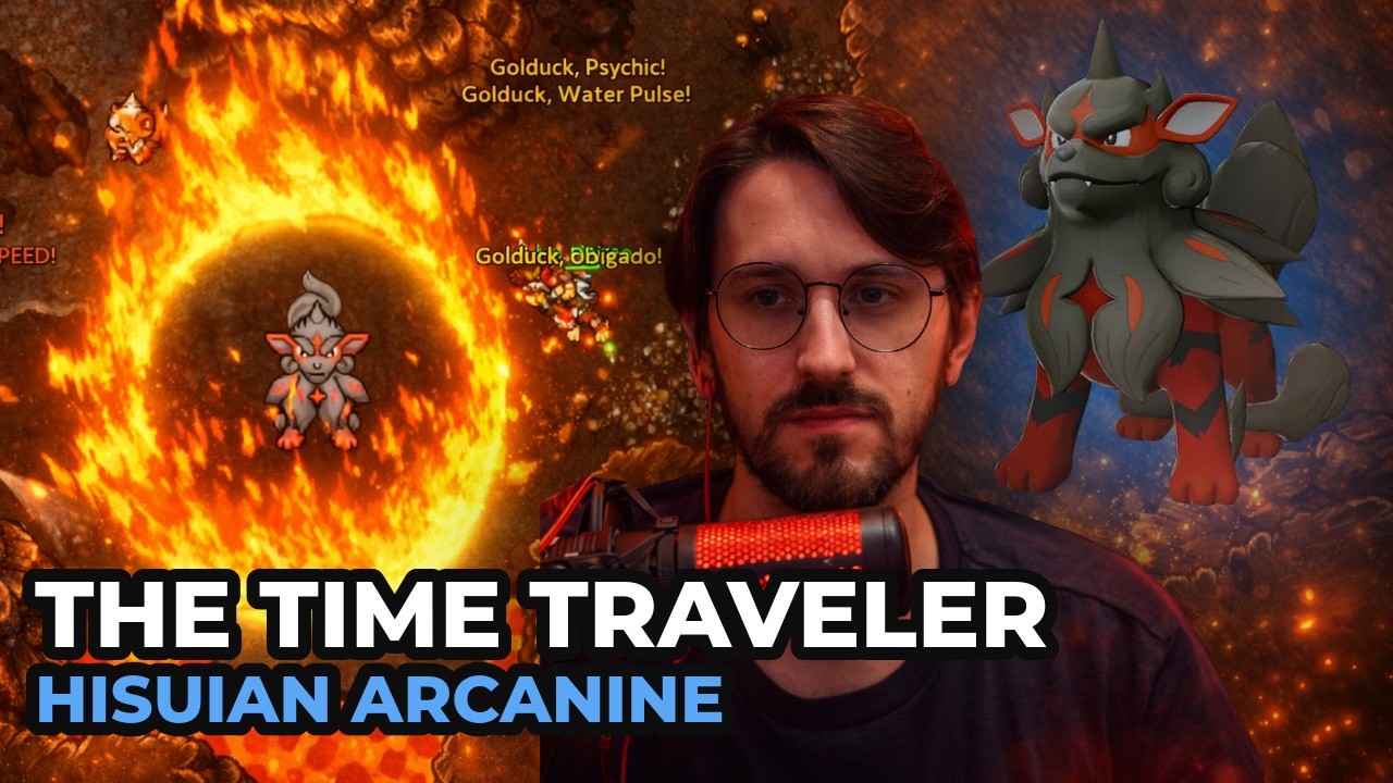 THE TIME TRAVELER QUEST -- HISUIAN ARCANINE DUNGEON + BOSS!