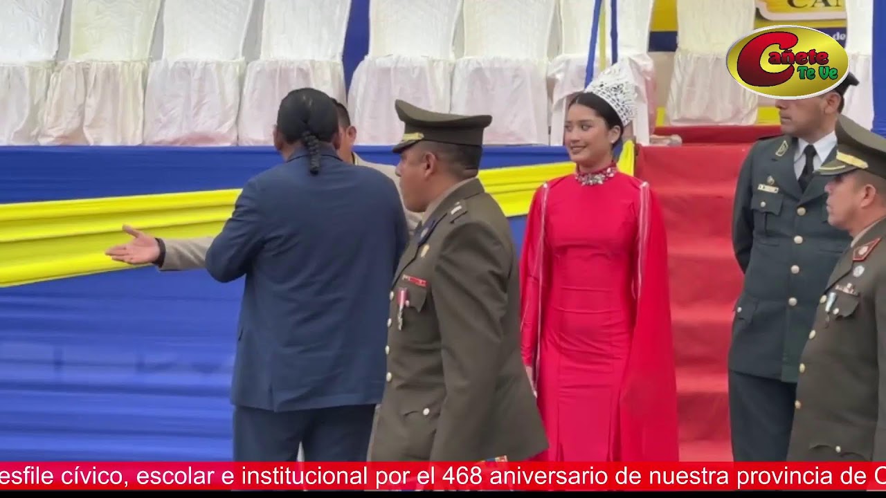 🔴EN VIVO: 🚩Desfile cívico, escolar e institucional por el 468 aniversario de Cañete