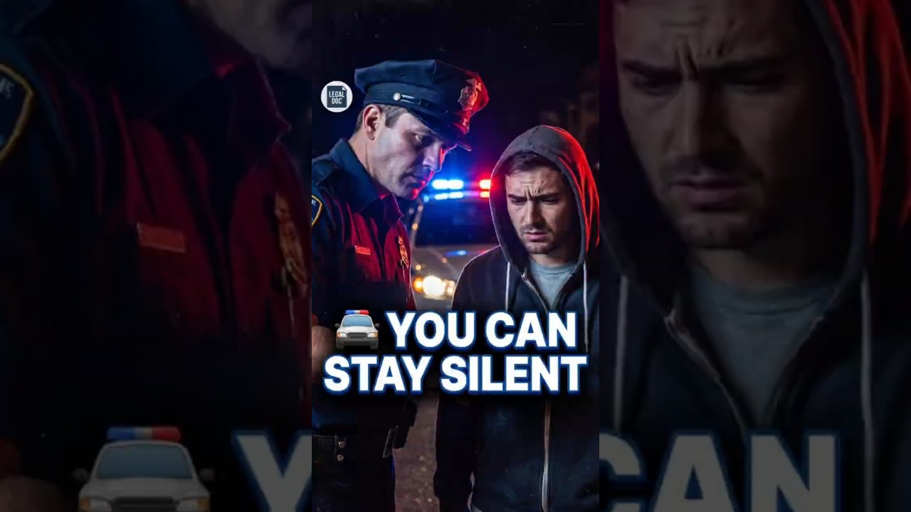 Can You Refuse To Answer Police Questions 🚔#shorts #youtubeshorts #police #viral