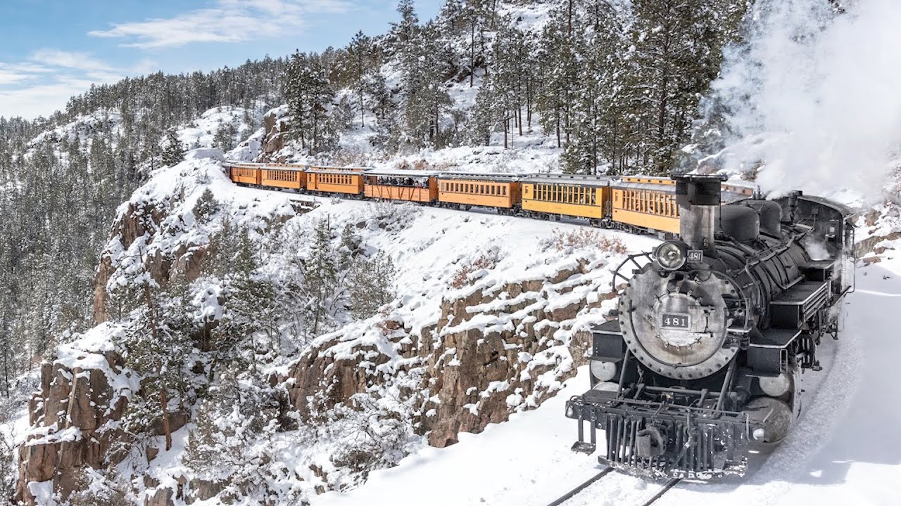 Hop Aboard the Most Magical Winter Train Rides in America