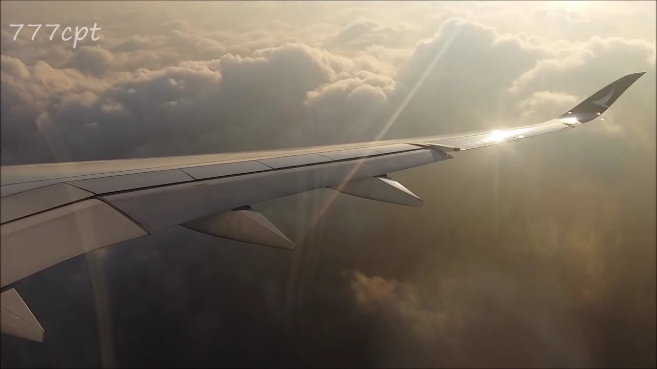 Cathay Pacific  |  CX344  |  B-LRA  |  A350-941  |  London Gatwick  -  HongKong  |  Full Flight HD