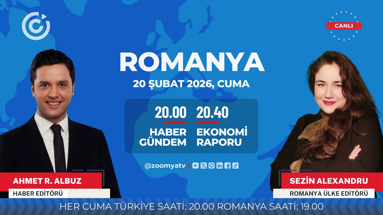 ROMANYA, WASHINGTON BARIŞ KONSEYİ’NDE | 20 Şubat 2026 | #Romanya #Gündem #Haber #RomanyadakiTürkler