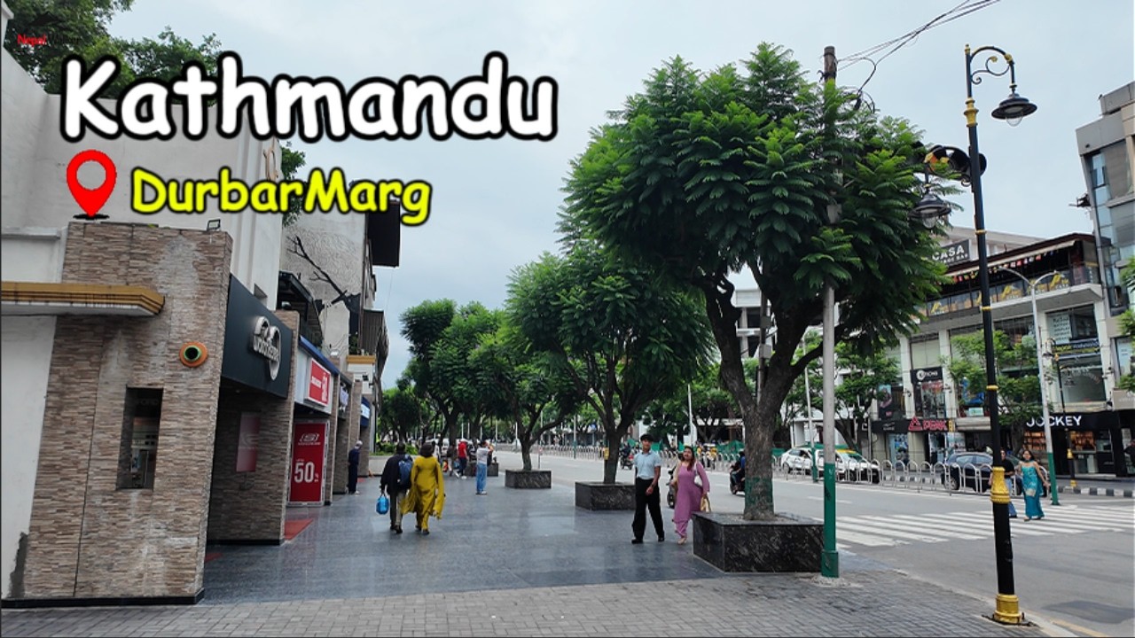 🇳🇵Kathmandu's Most Beautiful Streets at Evening Hour || Walking Tour Durbar Marg Area 2026 in 4K