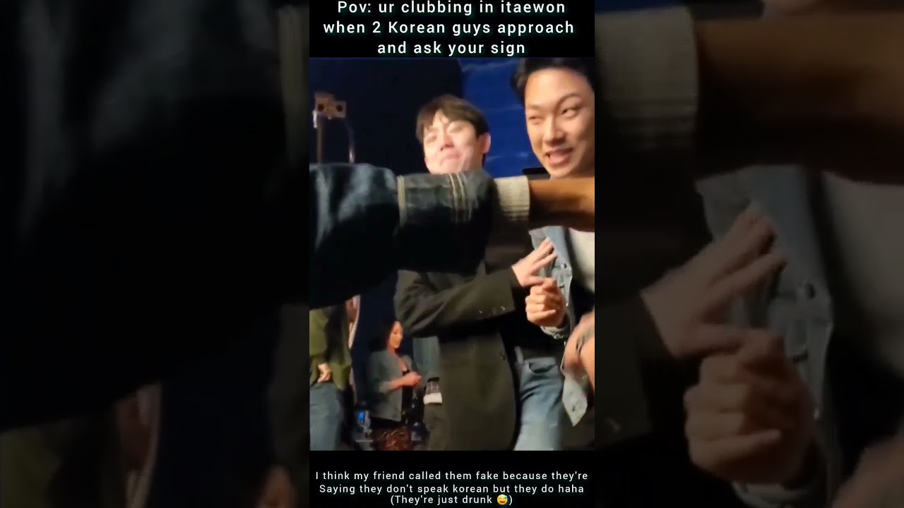 We were clubbing in Itaewon When this happened... #Shorts #Korea #Seoul