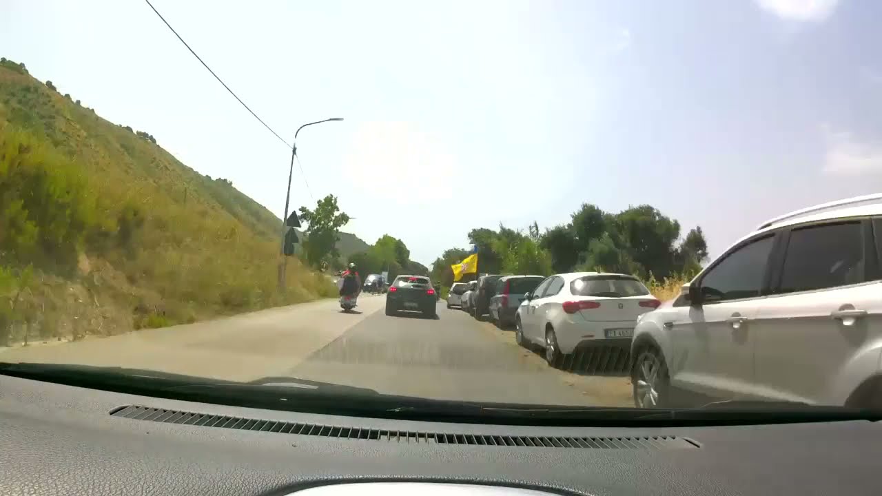 Timelapse - Salerno - Paestum - Agropoli - Acciaroli - 02/08/2021 - onboard