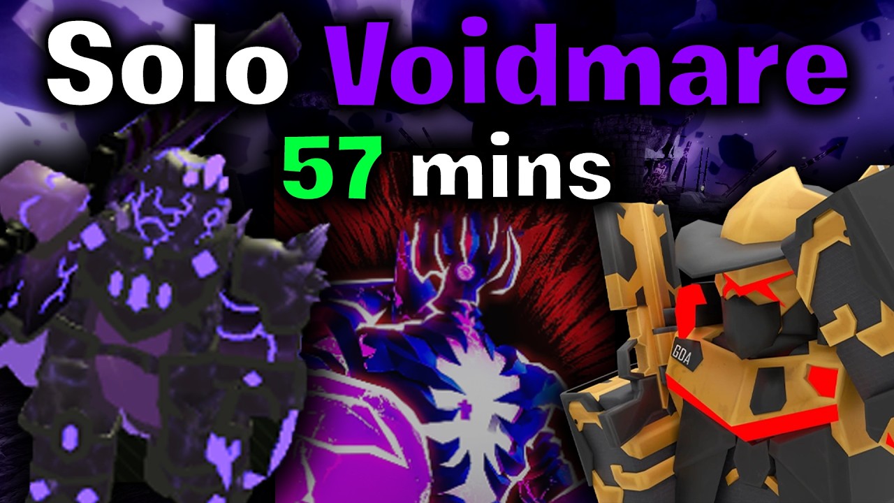 Completely Destroying Solo Voidmare - Roblox Tower Defense X