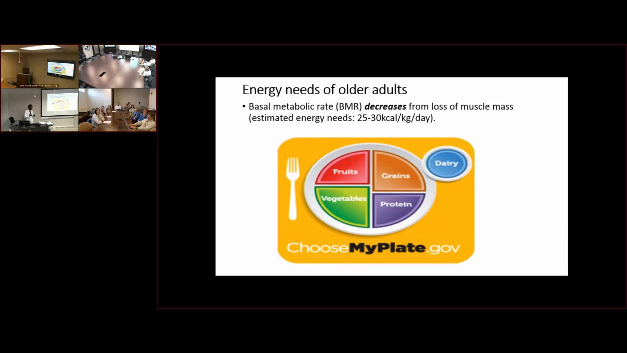 NUTRITION IN THE ELDERLY