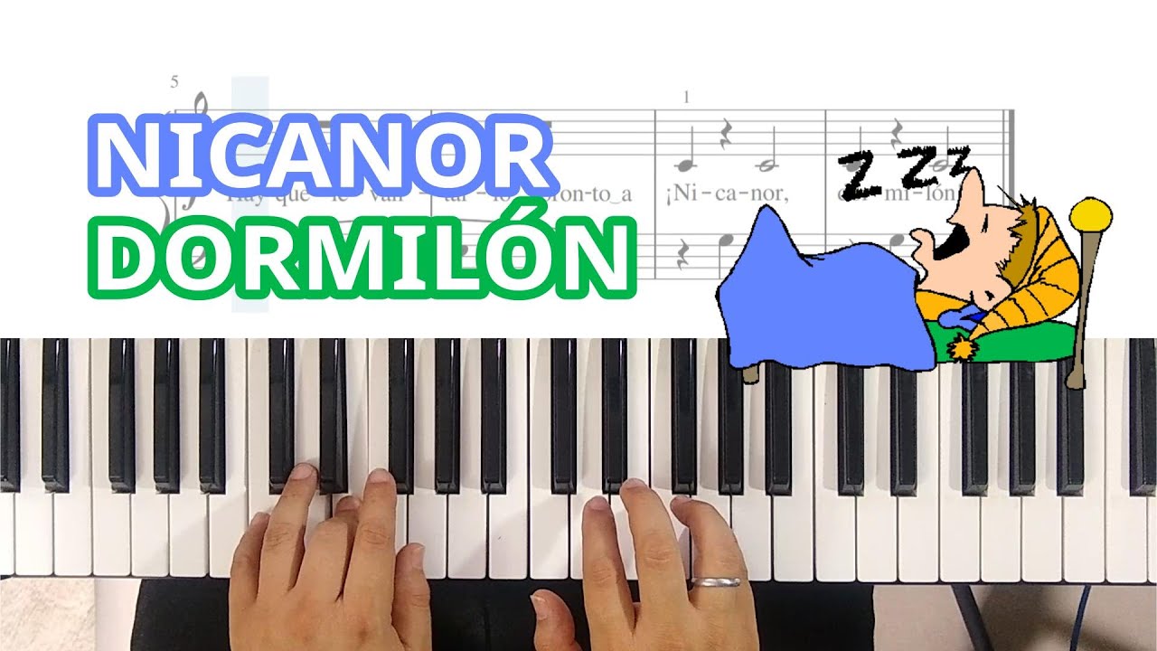 ESTUDIO DE PIANO - NICANOR DORMILÓN