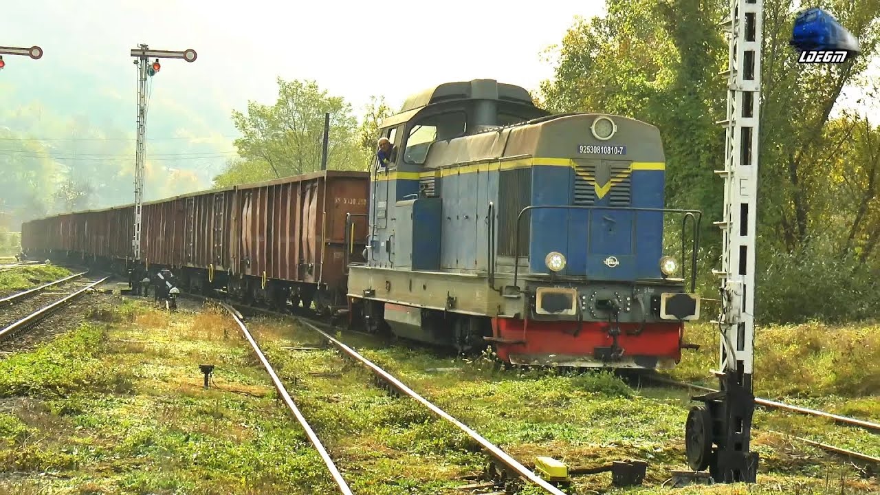 Trenuri & Activitate Feroviară/Trains & Rail Activity in Gara Poieni Station - 29 October 2020