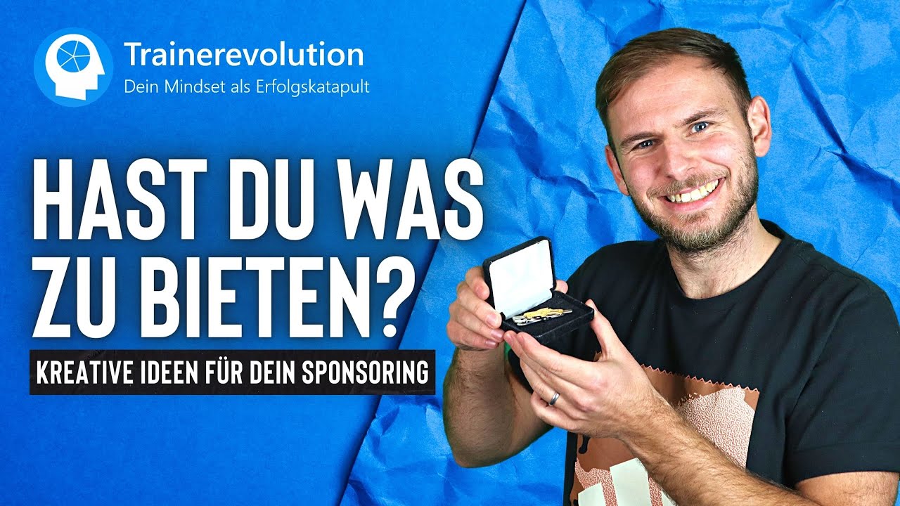 Kreatives Sponsoring! So klappt es auch in deinem Verein.