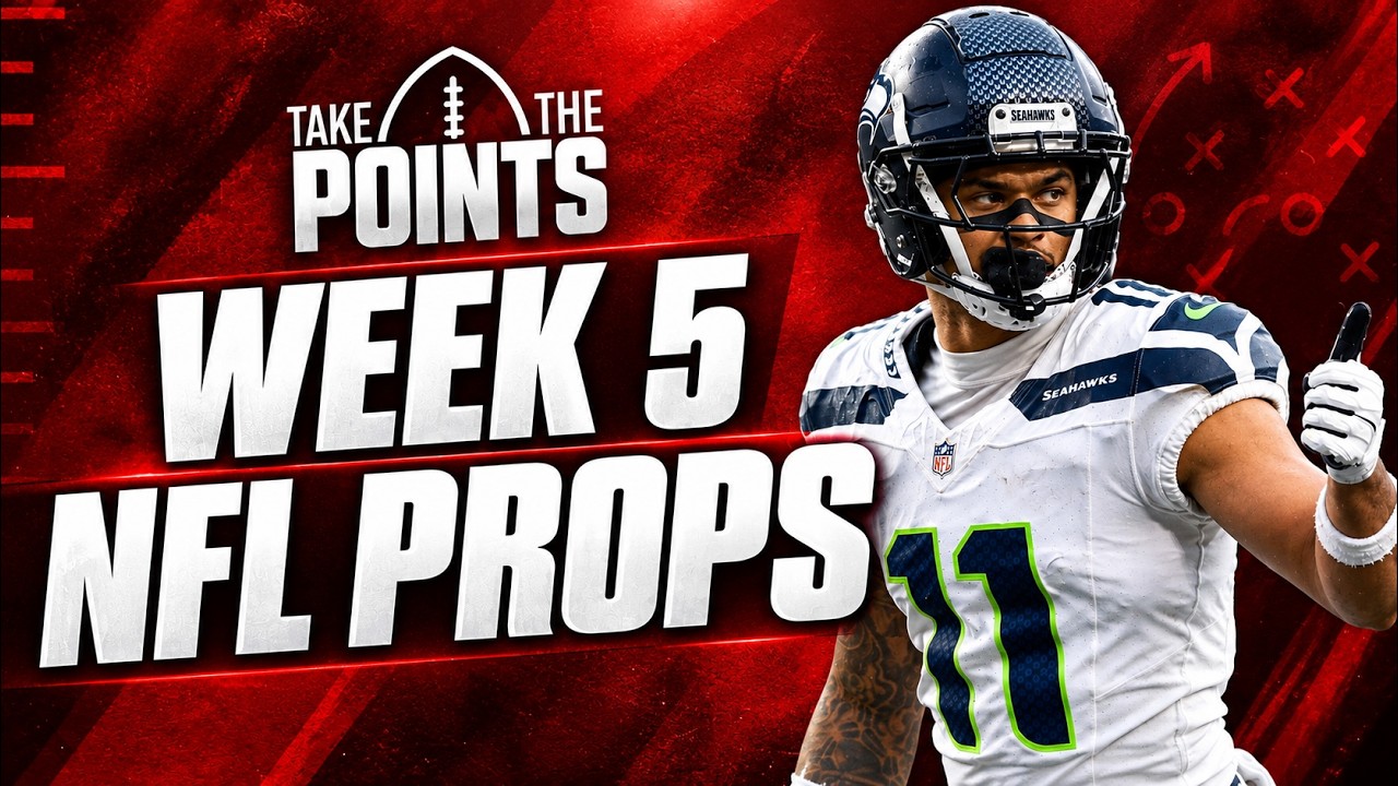 NFL Week 5 PLAYER PROPS - Picks and Bets