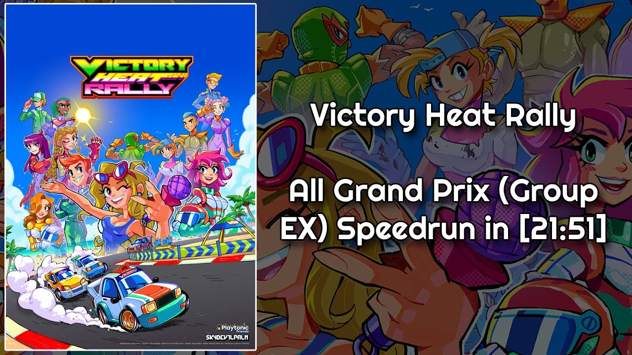 Victory Heat Rally - Group EX (All Grand Prix) Speedrun in [21:51] [WR]