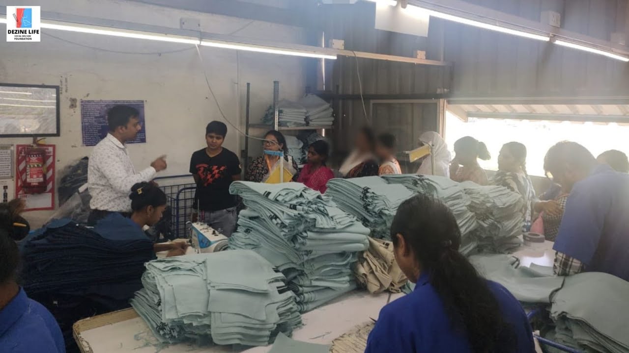 Exposure visit to Garment manufacturing factory for women Empowerment