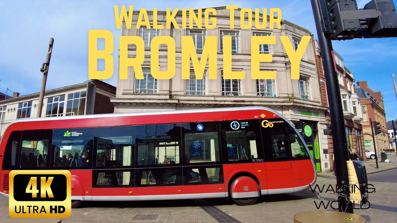 Walking Tour of Bromley London | High Street, The Glades Shopping Centre & Parks [4K] | March 2025