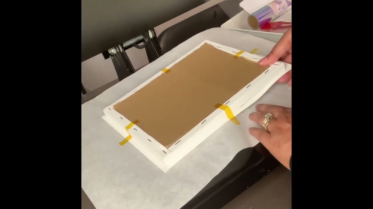 How to Use Sublimation on Dollar Tree Canvas for Valentine’s Sip and Paint