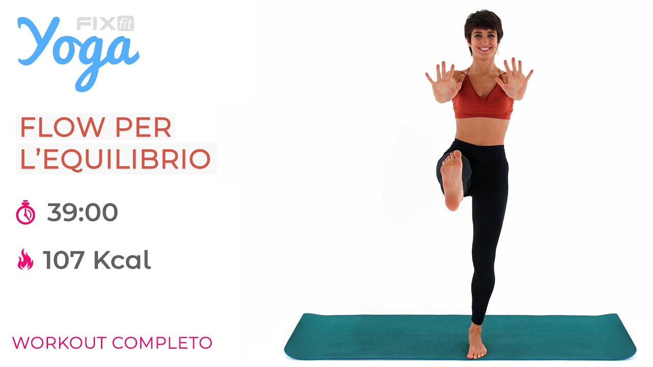 Lezione di Yoga: Flow per l'Equilibrio