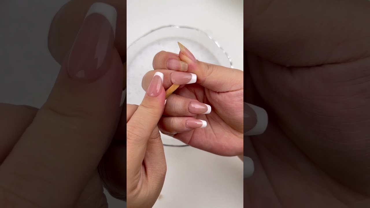 How to remove the press on nails if you used the sticky tabs💅 #ellieyoungnails #nails #pressonnails