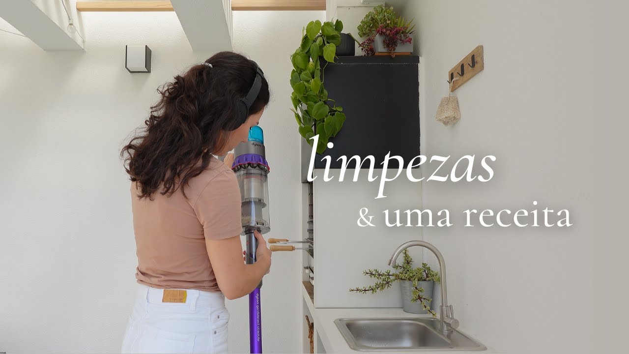 Uma coisa que não sabiam sobre mim 🤭 Limpei os aspiradores e Fiz um empadão de lentilhas delicioso