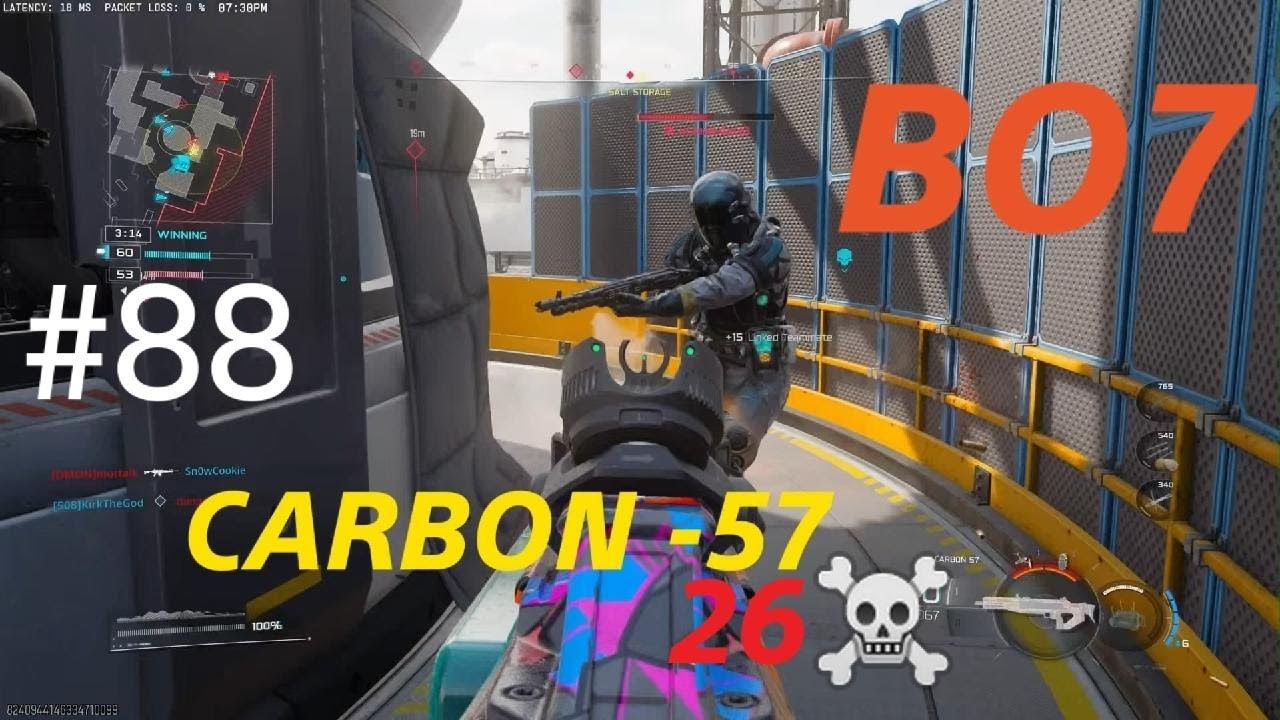 Call of Duty BO7- CARBON -57 gameplay on EXPOSURE (No Commentary)