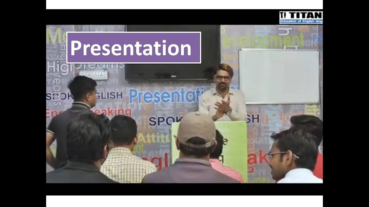 Spoken English Lecture- 22, Stage Presentation in English | How to Give Presentation on Stage?
