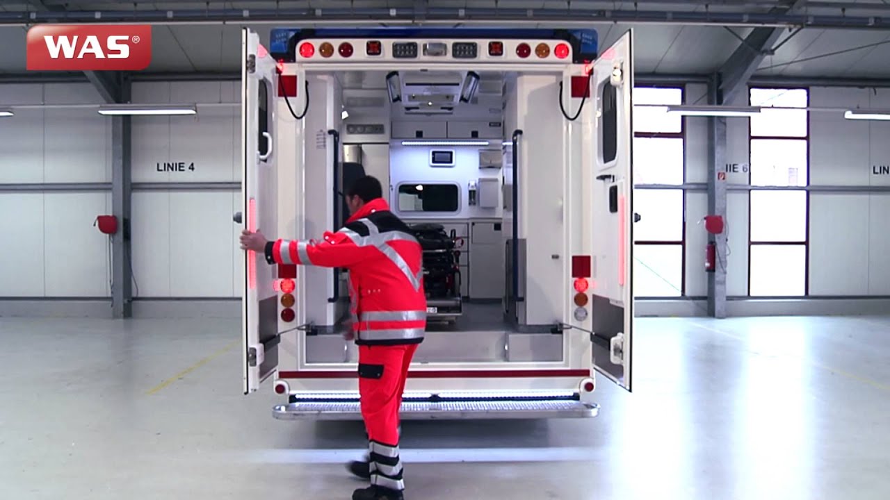 WAS disinfection system SanSafe for ambulances