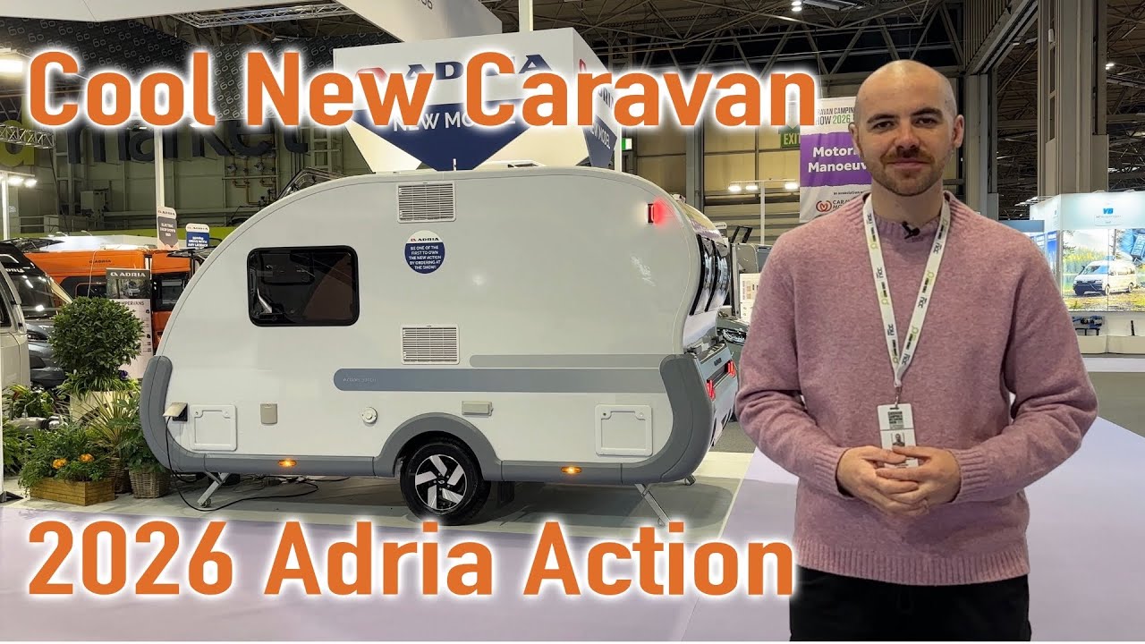 Coolest New Caravan? 2026 Adria Action 391LH
