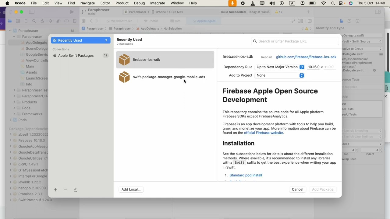 How to remove a Swift Package Dependency from the Xcode Project