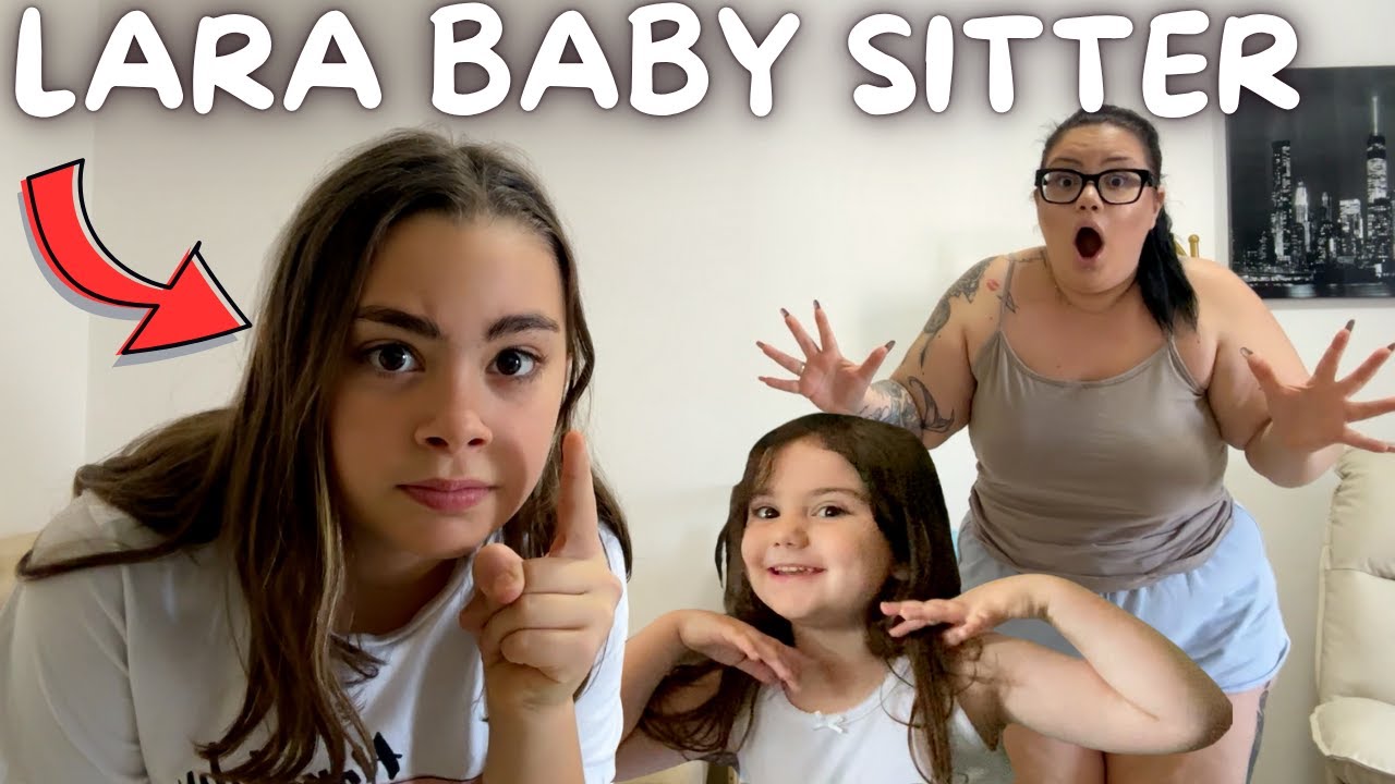 LARA DIVENTA BABY SITTER PER 24 ORE ! / chiara paradisi