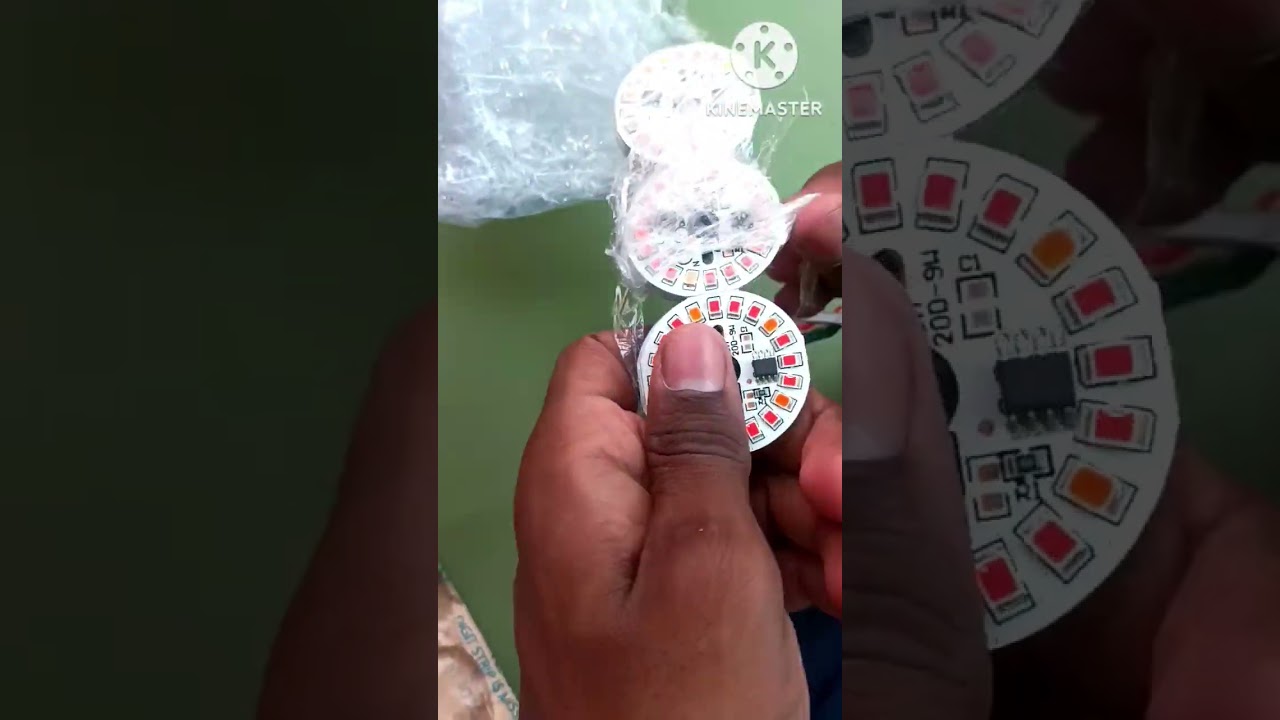 colorful dob led lights unboxing#shorts #subscribe @SandeepSeminars