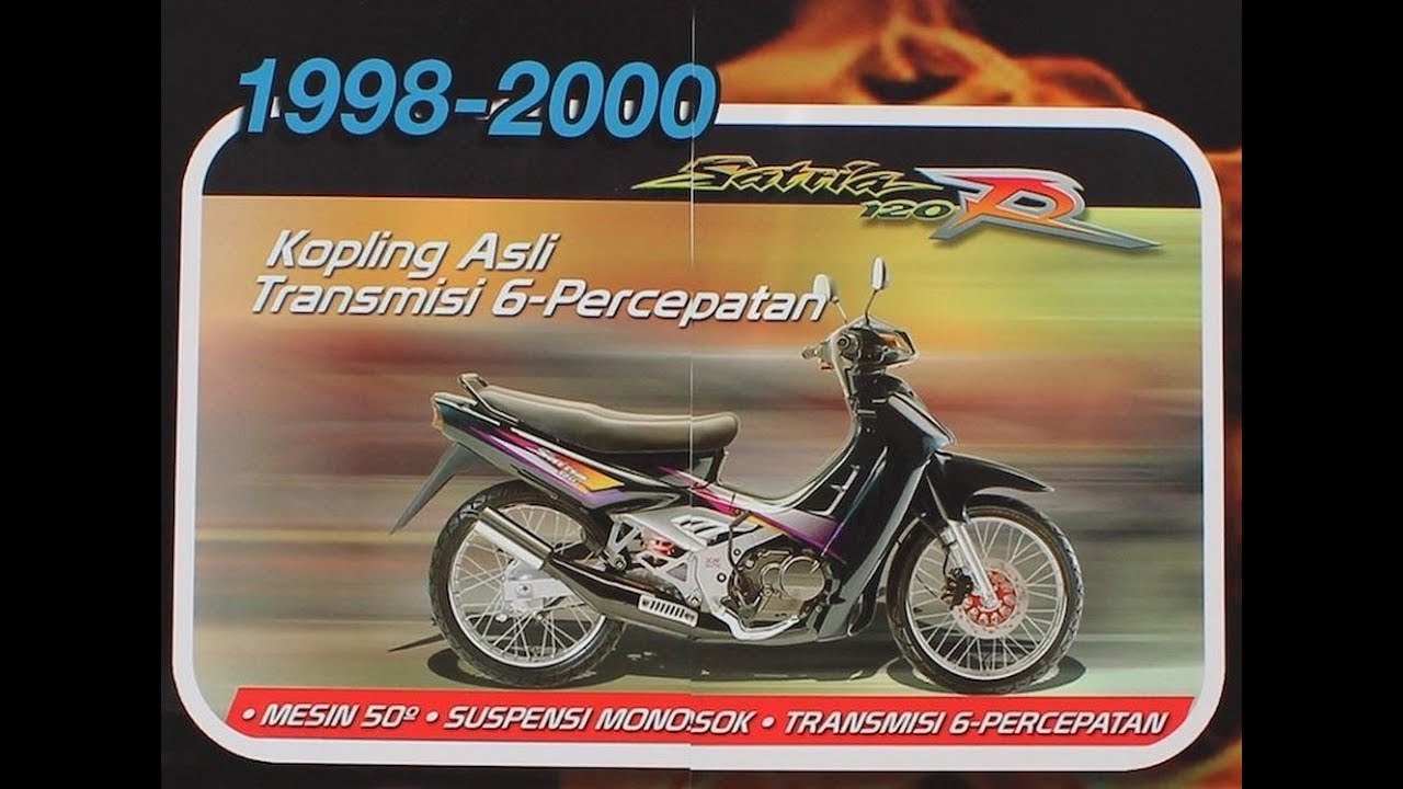 SUZUKI SATRIA 120R lansiran 2000 masih perawan bikin ngiler gaaaess