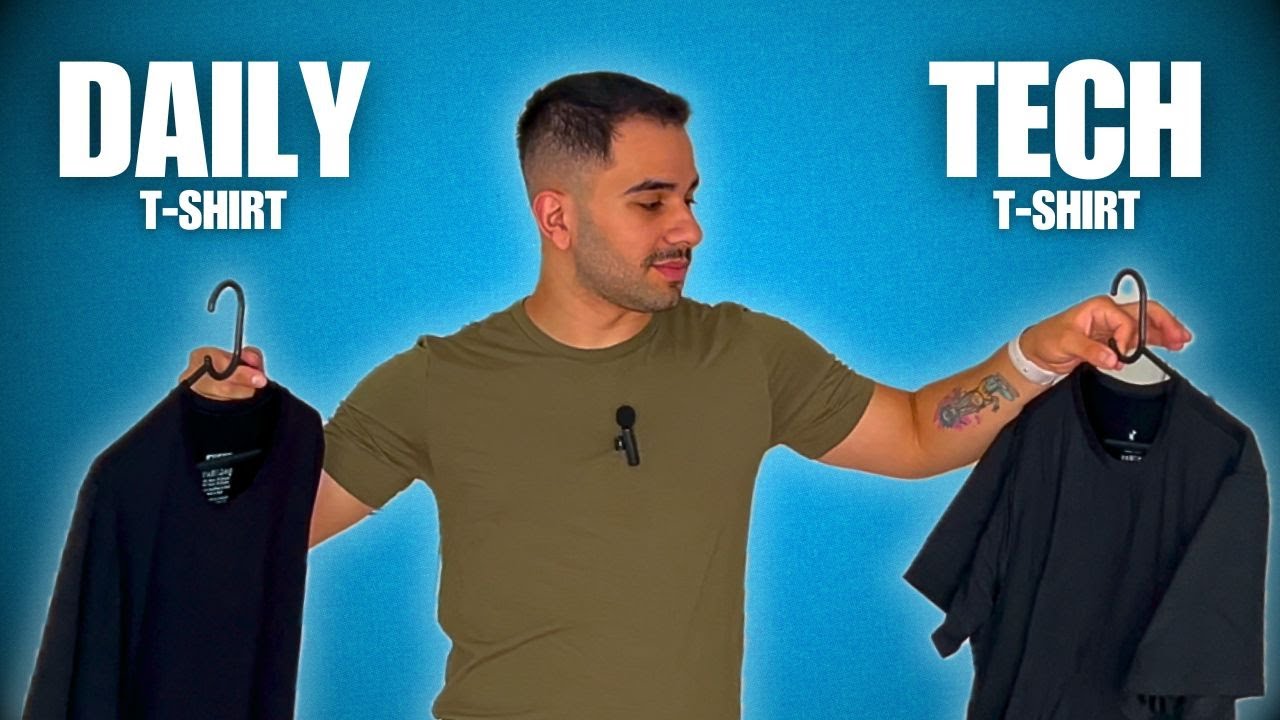 Qual camiseta da INSIDER é melhor? Daily VS Tech T-Shirt