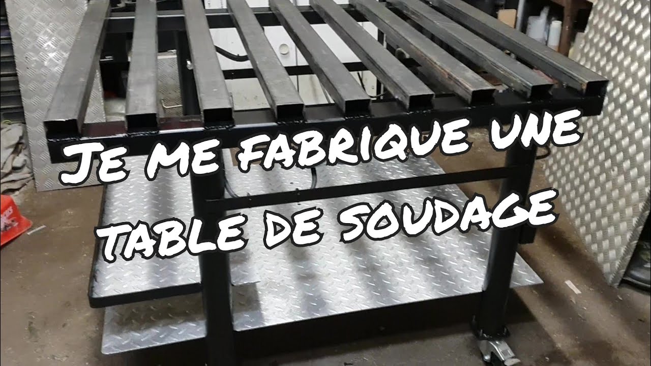 Comment fabriquer une table de soudage?