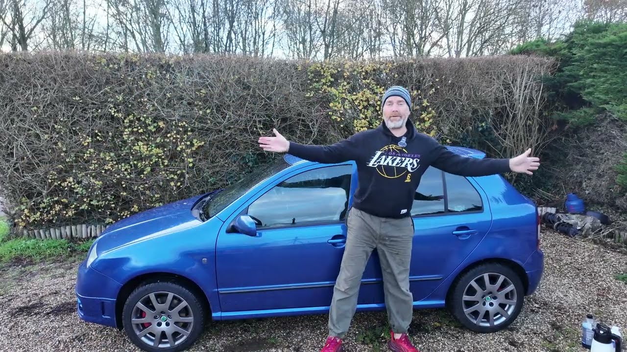 Garage therapy, Bilt hamber, armour detail supply, Fabia VRs winter shakedown