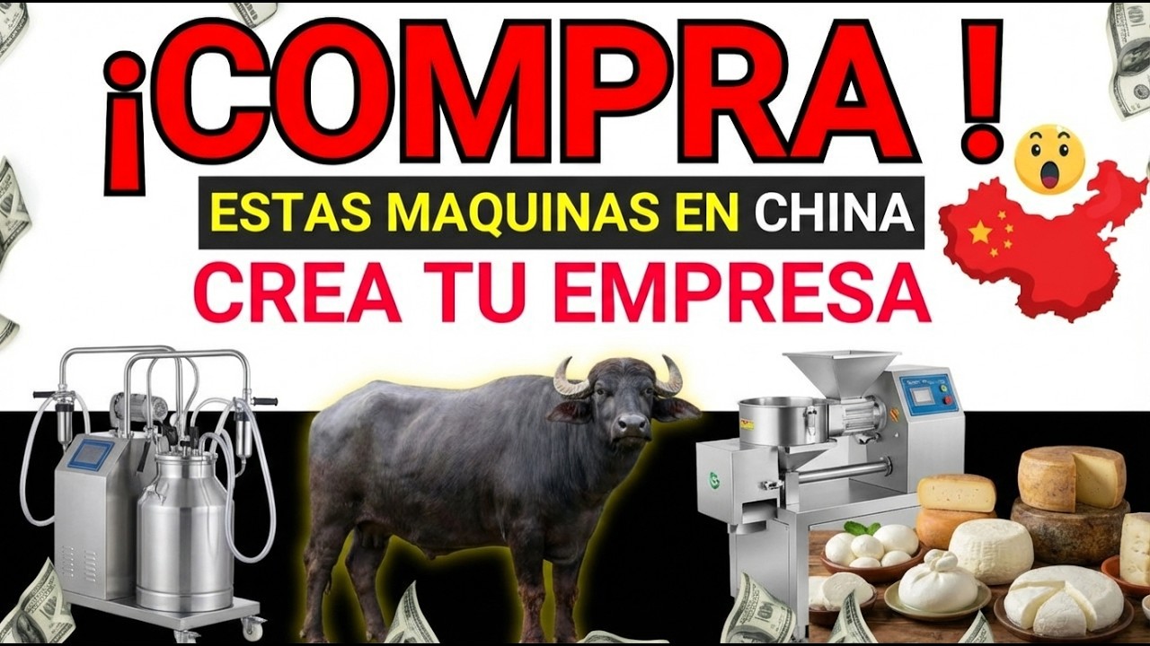 GANA DINERO con la LECHE DE BUFALA sin TENER FINCA ni ANIMALES