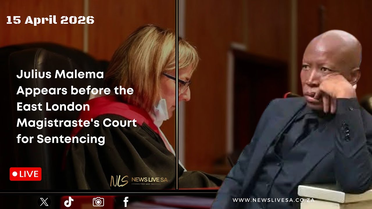 Julius Malema Appears before the East London Magistraste's Court for Sentencing